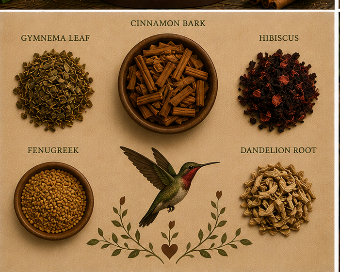 Sugar Surrender Brew Crave No More botanical ingredients with cinnamon and herbal blend